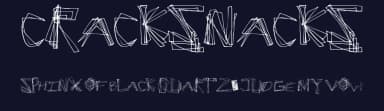 CrackSnacks by Xerographer Fonts — Script Handwritten Font — thumbnail 2