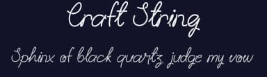 Craft String by PutraCetol Studio — Script Handwritten Font — thumbnail 2