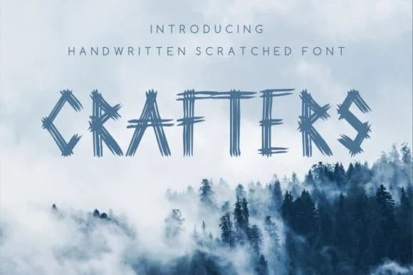 Crafters Font by bywahtung — Script Handwritten Font