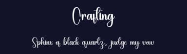 Crafting by Inermedia Studio — Script Handwritten Font — thumbnail 2