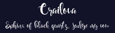 Crailova by Faisal Nahdi — Script Handwritten Font — thumbnail 2