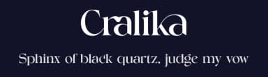 Cralika by ToniStudio — Serif Font — thumbnail 2