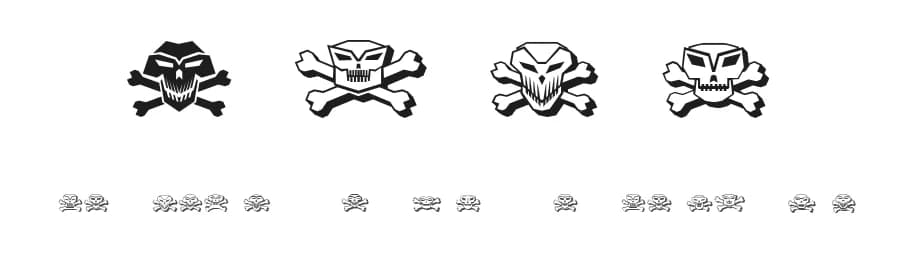 Cranium by Vladimir Nikolic — Dingbats Font