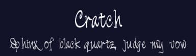 Cratch by Boogie Jack — Script Handwritten Font — thumbnail 2