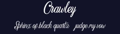 Crawley by Angin Studio — Script Handwritten Font — thumbnail 2