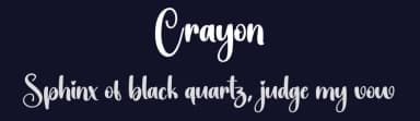 Crayon by Scratchones — Script Handwritten Font — thumbnail 2