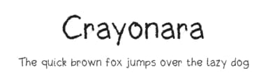 Crayonara by Brixdee — Script Handwritten Font — thumbnail 1