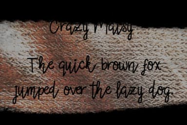 Crazy Maisy Font by tabitha_beam — Script Handwritten Font — thumbnail 4