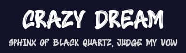 Crazy Dream by DumadiStyle — Script Handwritten Font — thumbnail 2