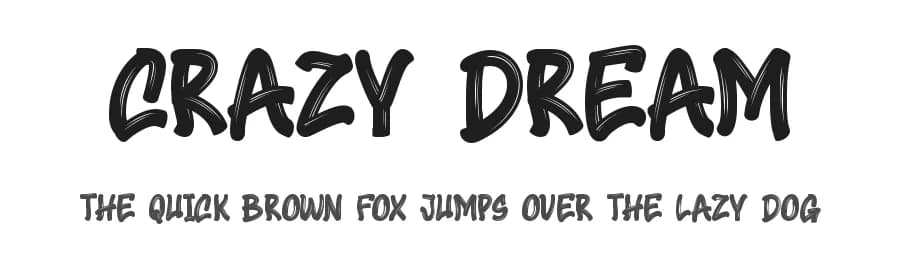 Crazy Dream by DumadiStyle — Script Handwritten Font
