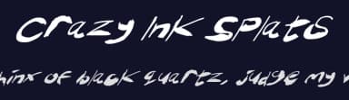Crazy Ink Splats by Hawtpixel — Script Handwritten Font — thumbnail 2