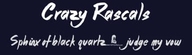 Crazy Rascals by JSH creates — Script Handwritten Font — thumbnail 2