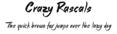 Crazy Rascals by JSH creates — Script Handwritten Font — thumbnail 1