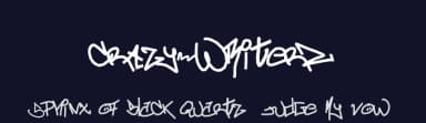 crAzy-WRiterZ by Vincent Quintela — Script Handwritten Font — thumbnail 2