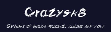 Crazysk8 by Marinus Klasen — Script Handwritten Font — thumbnail 2