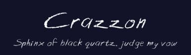 Crazzon by Em Nazar — Script Handwritten Font — thumbnail 2