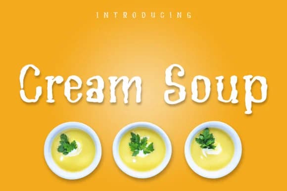 Cream Soup Font by Royaltype — Script Handwritten Font