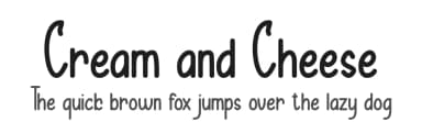 Cream and Cheese by bringtypestudio.co — Script Handwritten Font — thumbnail 1