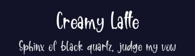Creamy Latte by Supersemar Letter — Script Handwritten Font — thumbnail 2