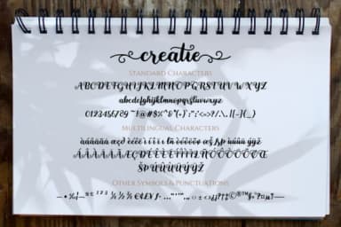 Creatie Font by MaxnorType — Script Handwritten Font — thumbnail 6
