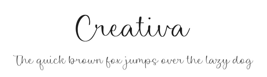 Creativa by Balpirick Studio — Script Handwritten Font