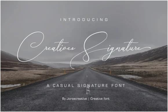 Creative Signature Font by Jorse Creative — Script Handwritten Font