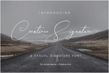 Creative Signature Font by Jorse Creative — Script Handwritten Font — thumbnail 1