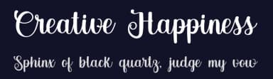 Creative Happiness by Inermedia Studio — Script Handwritten Font — thumbnail 2