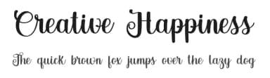 Creative Happiness by Inermedia Studio — Script Handwritten Font — thumbnail 1