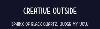 Creative Outside by Andi Moz — Script Handwritten Font — thumbnail 2