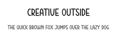 Creative Outside by Andi Moz — Script Handwritten Font — thumbnail 1