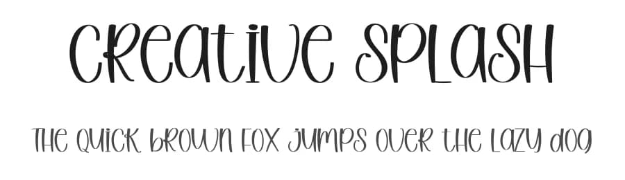 Creative Splash by Inermedia Studio — Script Handwritten Font