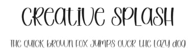 Creative Splash by Inermedia Studio — Script Handwritten Font — thumbnail 1