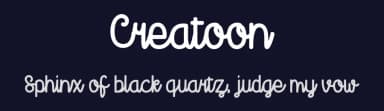 Creatoon by Hardtype — Script Handwritten Font — thumbnail 2