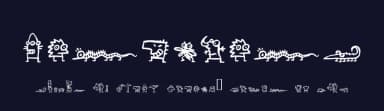 Creatures by Eyesaw Fontz — Dingbats Font — thumbnail 2