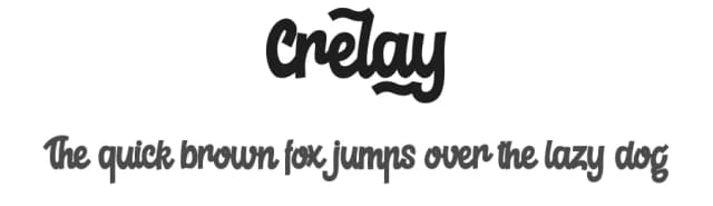 Crelay by Holydie Studio — Script Handwritten Font