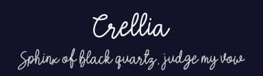 Crellia by Heinzel Std — Script Handwritten Font — thumbnail 2