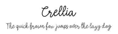 Crellia by Heinzel Std — Script Handwritten Font — thumbnail 1
