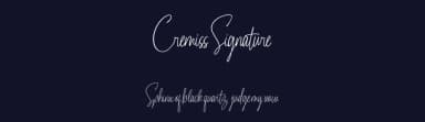 Cremiss Signature by ToniStudio — Script Handwritten Font — thumbnail 2