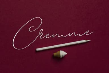 Cremme Font by Alejandra — Script Handwritten Font — thumbnail 1