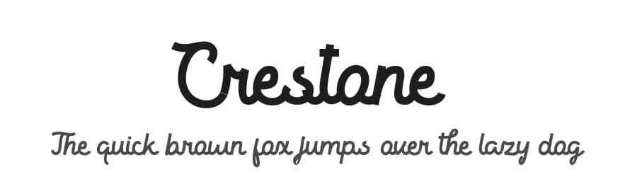 Crestone by Alexa — Script Handwritten Font