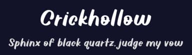Crickhollow by Brittney Murphy Design — Script Handwritten Font — thumbnail 2