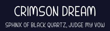 Crimson Dream by Md Shohail Bhuian — Script Handwritten Font — thumbnail 2