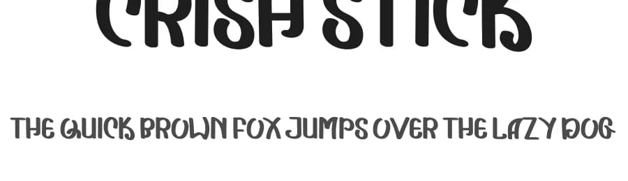 Crish Stick by K_IN Studio — Script Handwritten Font