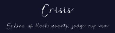Crisis by DawnCreative.id — Script Handwritten Font — thumbnail 2