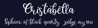 Cristabella by Creatype Studio — Script Handwritten Font — thumbnail 2