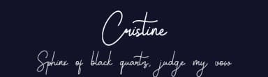 Cristine by Alpaprana Studio — Script Handwritten Font — thumbnail 2