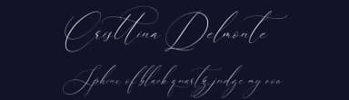 Cristtina Delmonte by Perspectype Studio - Letterena.com — Script Handwritten Font — thumbnail 2