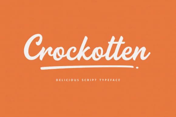 Crockotten Font by typealiens — Script Handwritten Font — preview 1