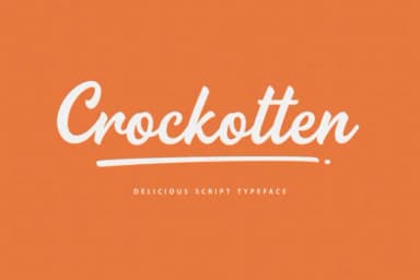 Crockotten Font by typealiens — Script Handwritten Font — thumbnail 1